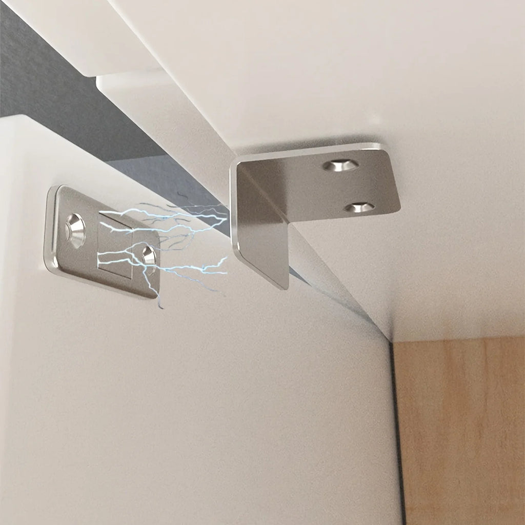 2-Pack Ultra-Thin Magnetic Cabinet Door Catches & Drawer Latches Magnetic Door Catch Zpaxo