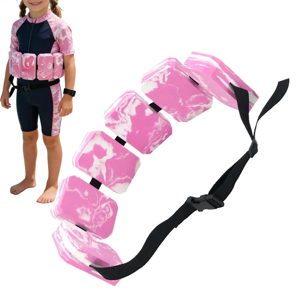 Swimming Float Belt EVA Water Aerobics Belt Adjustable Back Float Board Waistband Swim Buoyancy Aid Water Sports Training Belts Zpaxo