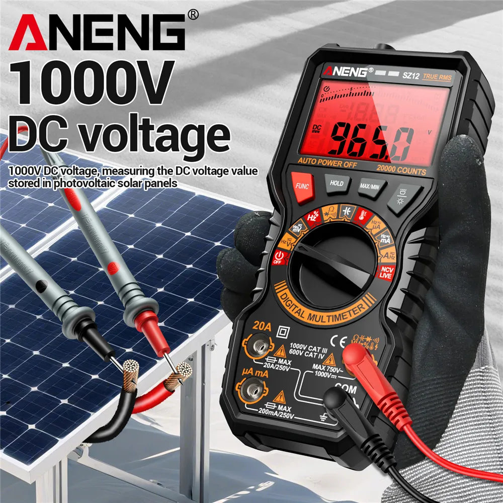 ANENG SZ12 Digital Multimeter 20000 Current Multimetro Resistance
