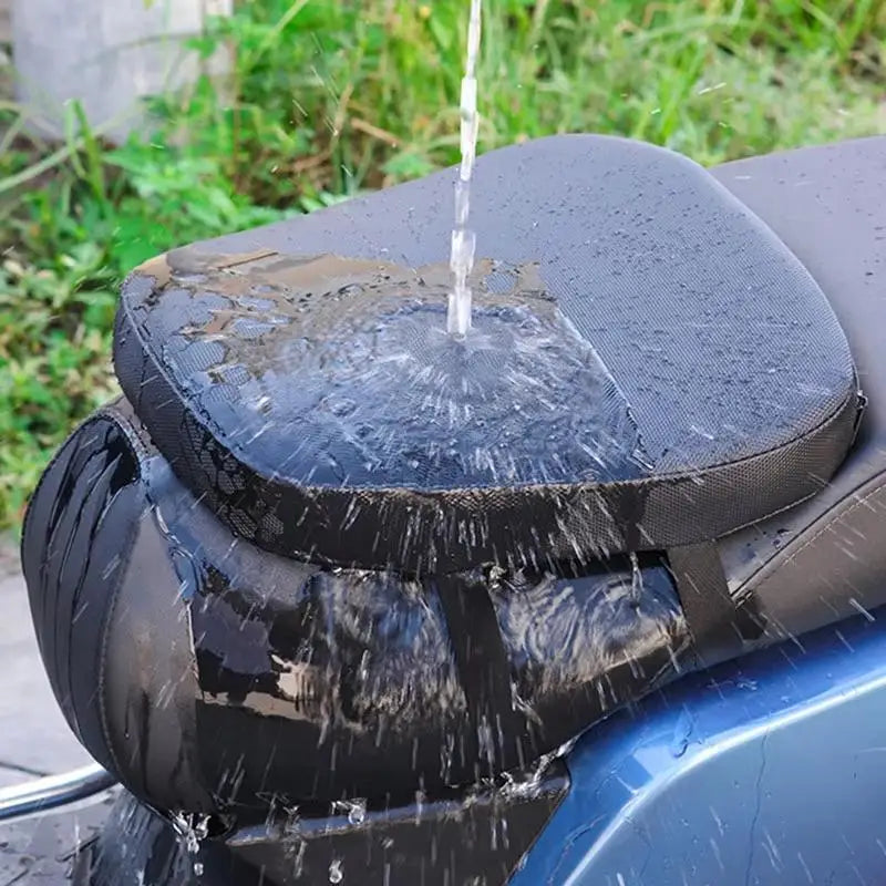 Waterproof Motorcycle Rear Seat Cushion – UV & Shock Absorbing