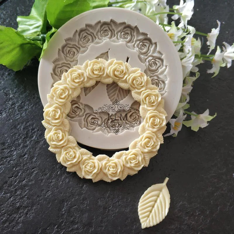 Leaf Silicone Mold Cake Decoration Accessories DIY Chocolate Zpaxo