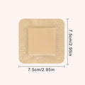 Silicone Foam Adhesive Wound Dressing – Sterile Healing Pad Foam Wound Dressing Zpaxo 75x75cm
