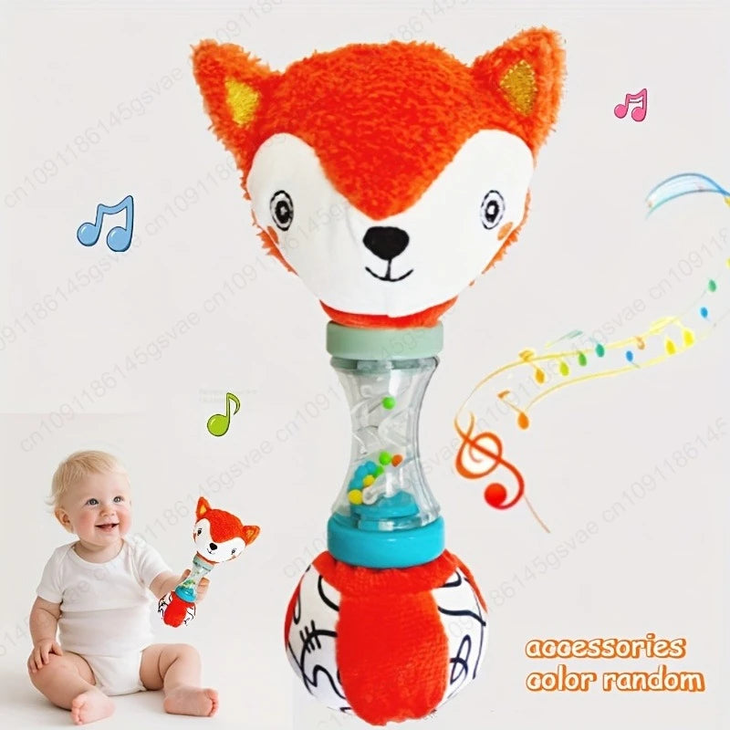 Dutora Baby Rattle Toy – Fox & Koala Sensory Play Toy Baby Rattle Toy Zpaxo FOX