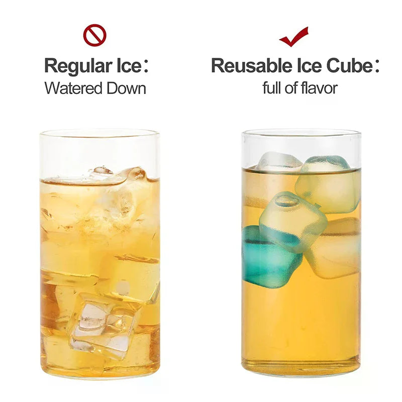 Plastic Accessories Whisky Reusable Ice Cube Summer Wear-resistant Zpaxo