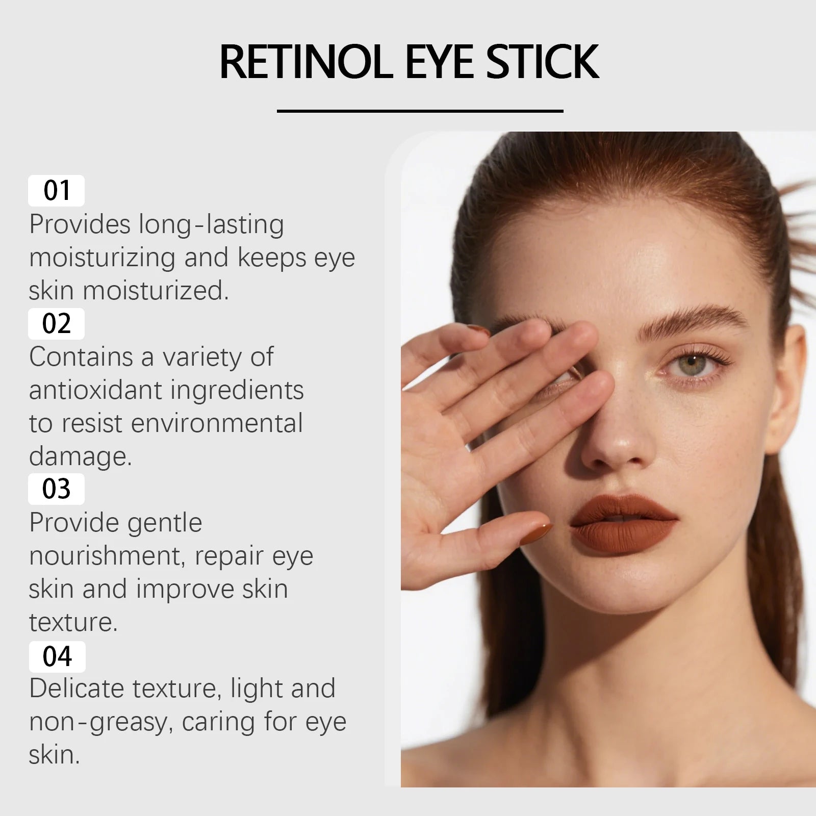 Hoygi Retinol Eye Stick – Dark Circles & Anti-Aging Cream Retinol Eye Cream Zpaxo