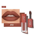 Small Square Lip Mud Clay Matte Lipstick Blush Makeup Long-lasting Non-stick Cup Red Lip Tint Pigment Mousse Lipstick Cosmetics Zpaxo 03