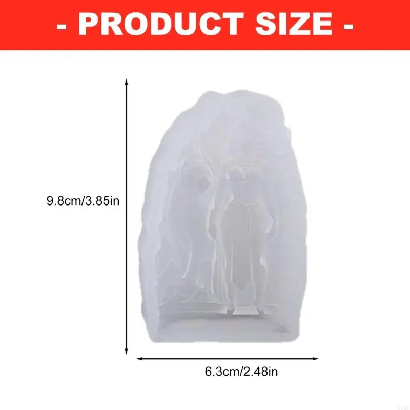 Egypt Lady Statue Silicone Molds Making Soap Home Decoration