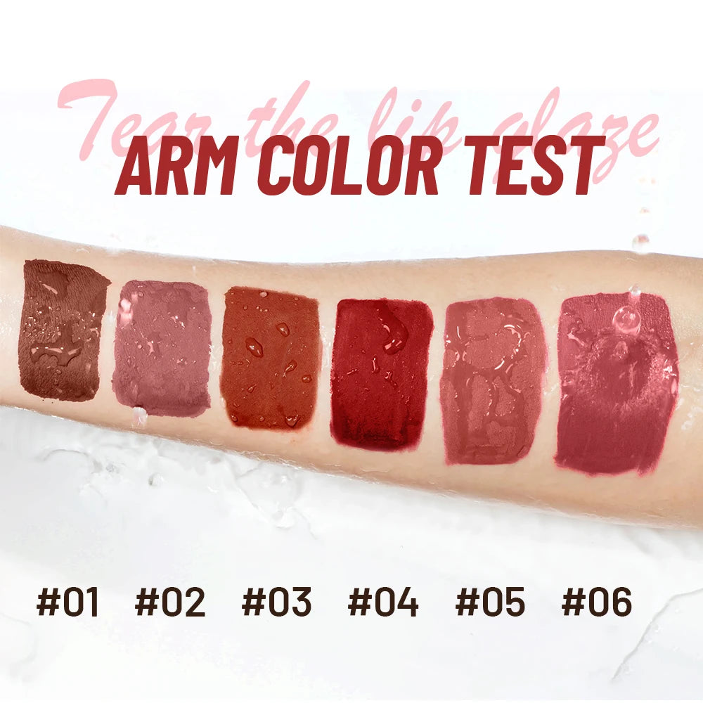 Matte Lip Gloss Durable Silky Easy Waterproof Does Not Fade
