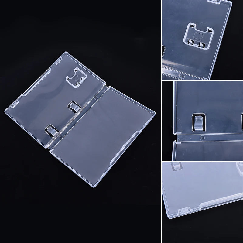 Hot Game Card Storage Case Box Transparent Cartridge Holder Shell for Switch Box Storage Shell Book Holder for Inserted Cover Zpaxo