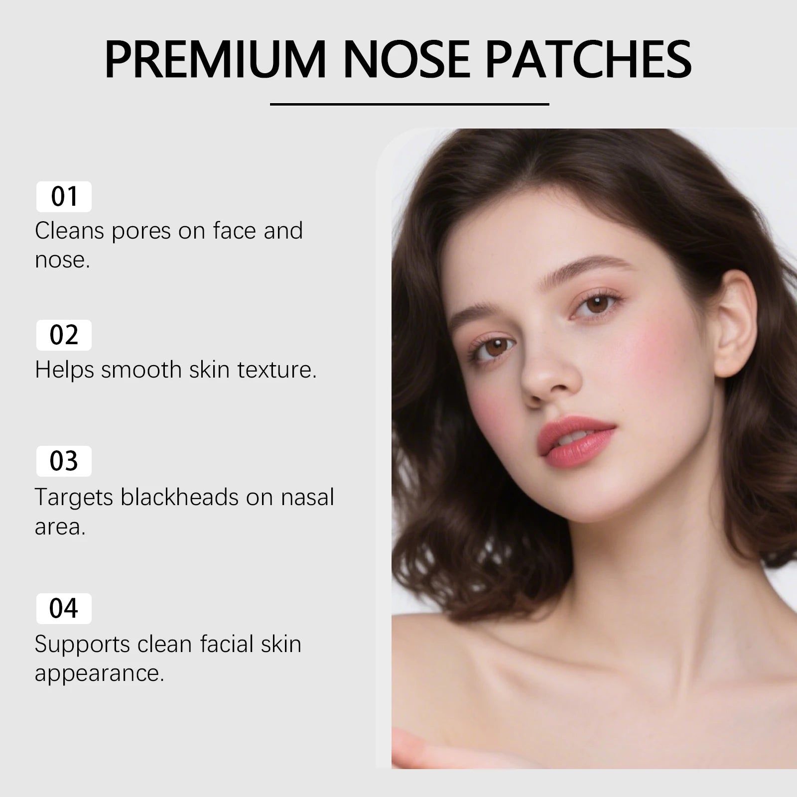 EELHOE Blackhead Remover Nose Strips – Pore Cleansing Strips Blackhead Nose Strips Zpaxo