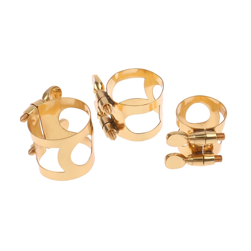 Sax Saxophone Mouthpiece Ligature Clip Climp Durable Fastener Cap Zpaxo