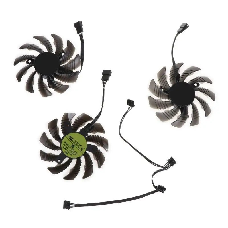 652F T128010SU PLD08010S12HH 4Pin 12V 0 35A Graphics Card Cooling VGA Zpaxo