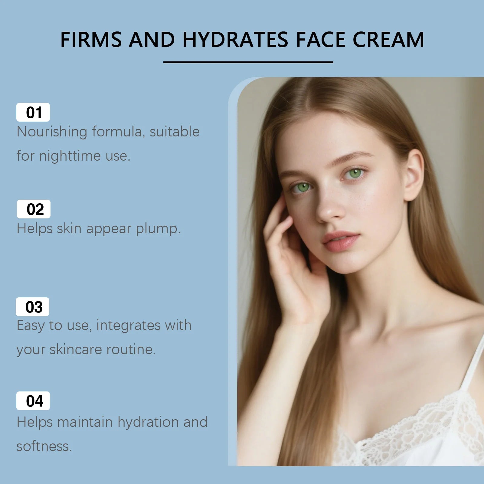 Hoygi Copper Peptide Face Cream & Serum Set – Firming & Hydrating Face Cream & Serum Set Zpaxo