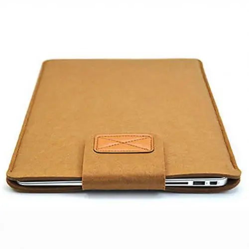 Anti-scratch Felt Protector Bag Laptop Tablet Protection Case Pouch Zpaxo Brown 11 inch