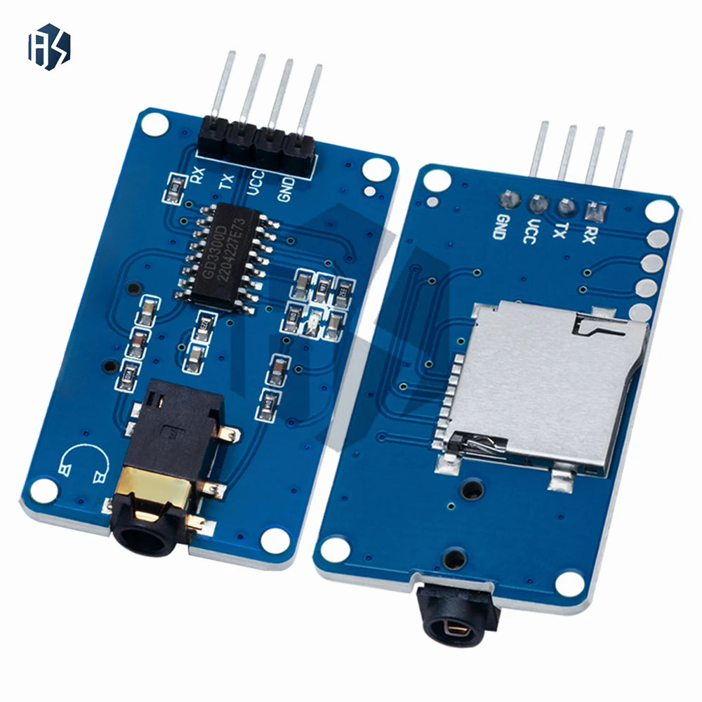 1PCS YX6300 YX5300 UART Control Serial Module MP3 Music Player Module For Arduino/AVR/ARM/PIC CF Zpaxo