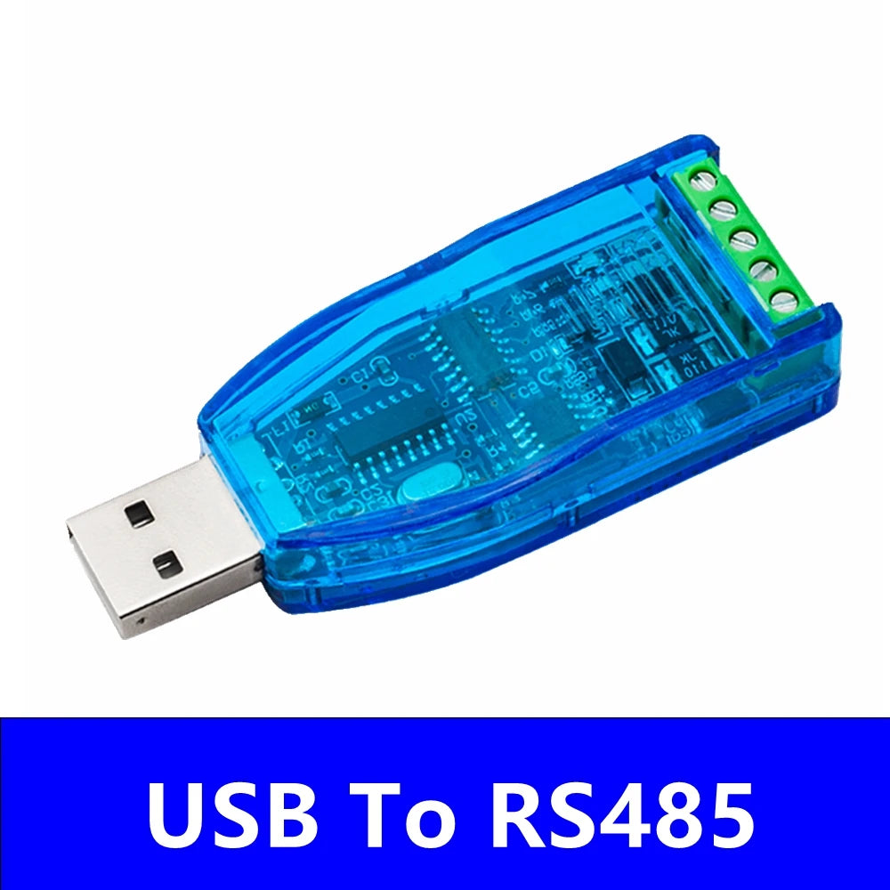 CH340 Industrial USB RS485 422 Converter Module 3 3V-5V TVS Surge Zpaxo USB To RS485 Blue