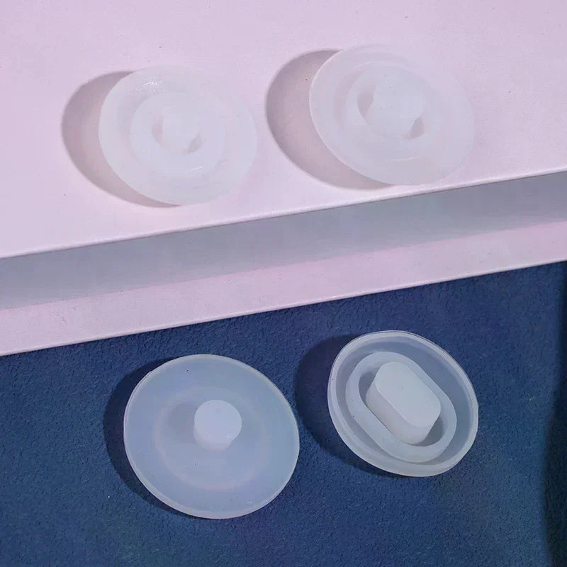 2Pcs Universal Silicone Plug Lid Coffee Cup Travel Tumbler Mug Vacuum Bottles Gaskets Seals Replacement Straws Hole Grommets Zpaxo