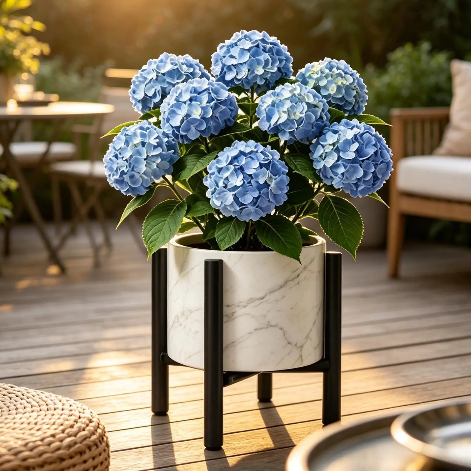 Adjustable Plant Stand Indoor Metal Triangular Holder Waterproof