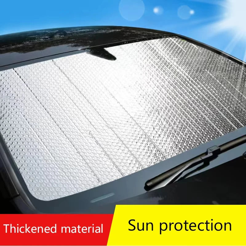 Car Sunshade Front Shield Sun Protection Heat Insulation Car Shield Windshield Plate Cover Front Rear Sun Shade UV Portection Zpaxo
