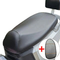 Waterproof Motorcycle Seat Cushion Cover Elastic Dustproof Electric Zpaxo Black-S