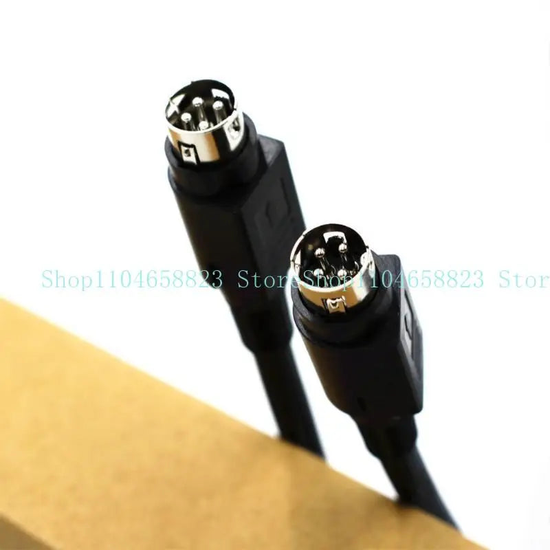 Durability 4Pin DIN Connectors Cable For R1700BT R1600TIII Speakers 4Pin DIN Male Cord Reliable Sound Performances Zpaxo