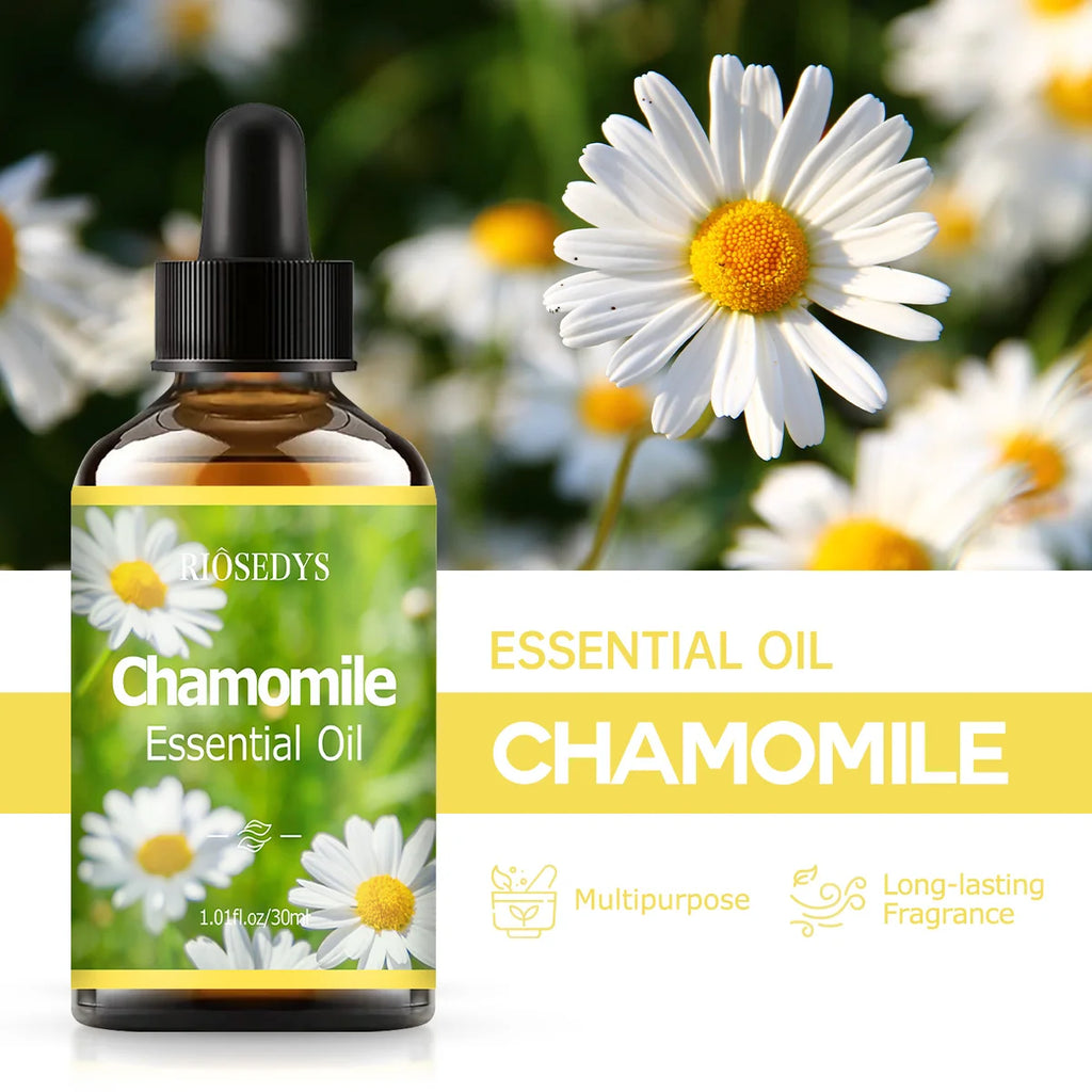 CHAMOMILE Essential Oil Natural Fragrance Suitable Body Massage Zpaxo