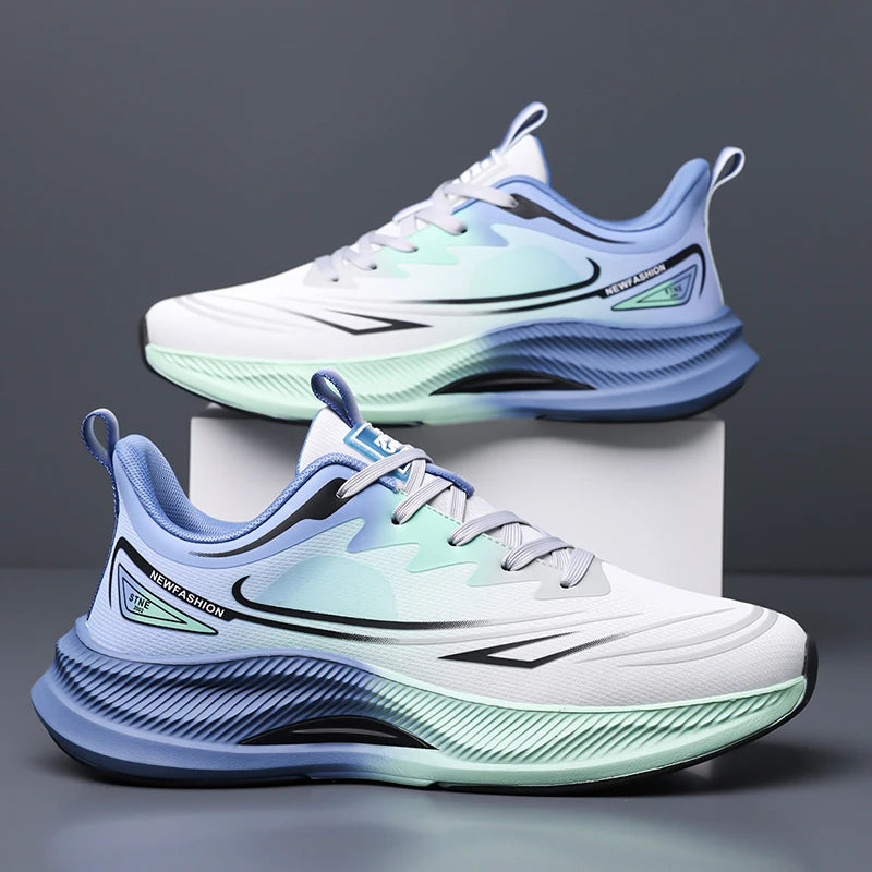 Men's Sneakers Shoes Casual Luxury Trainers Race Running Breathable