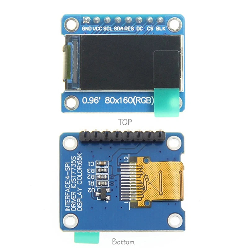 IPS Display OLED Module 80 160 65K Colorful RGB TFT LCD Board ST7735