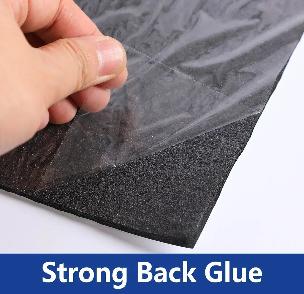 Thick Aluminum Fiber Muffler Cotton Car Auto Fender Heat Sound
