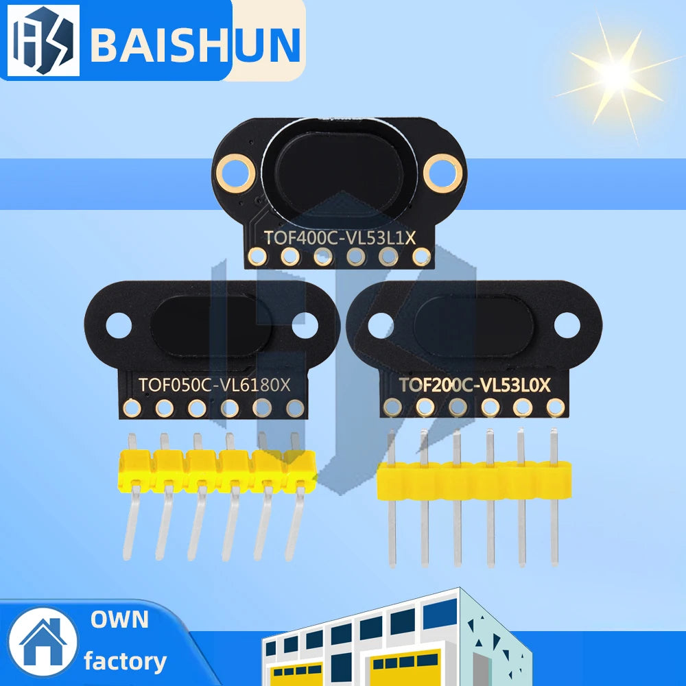 VL6180 VL53L0X VL53L1X Time Flight Tof Laser Ranging Sensor Module Zpaxo
