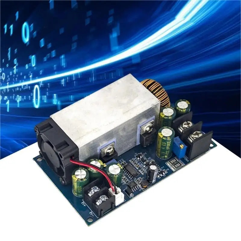 652F High Power Converter 600W 25A Step Down Constant Current Power Supply Module 12-75V to 2.5-50V Power Module Zpaxo