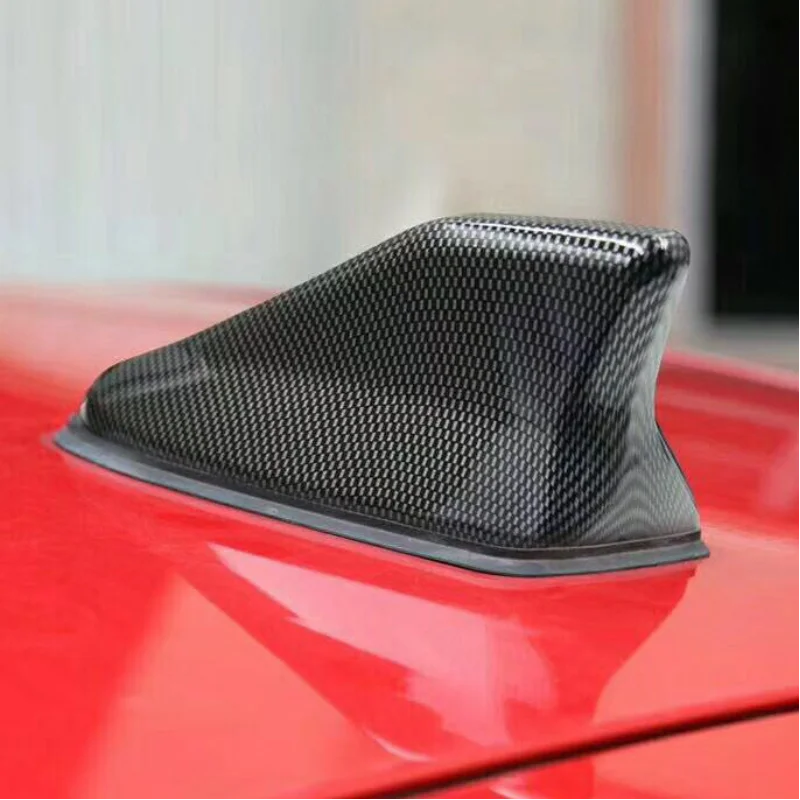 17cm Carbon Fiber Shark Fin Antenna Cover – AM/FM Signal Booster