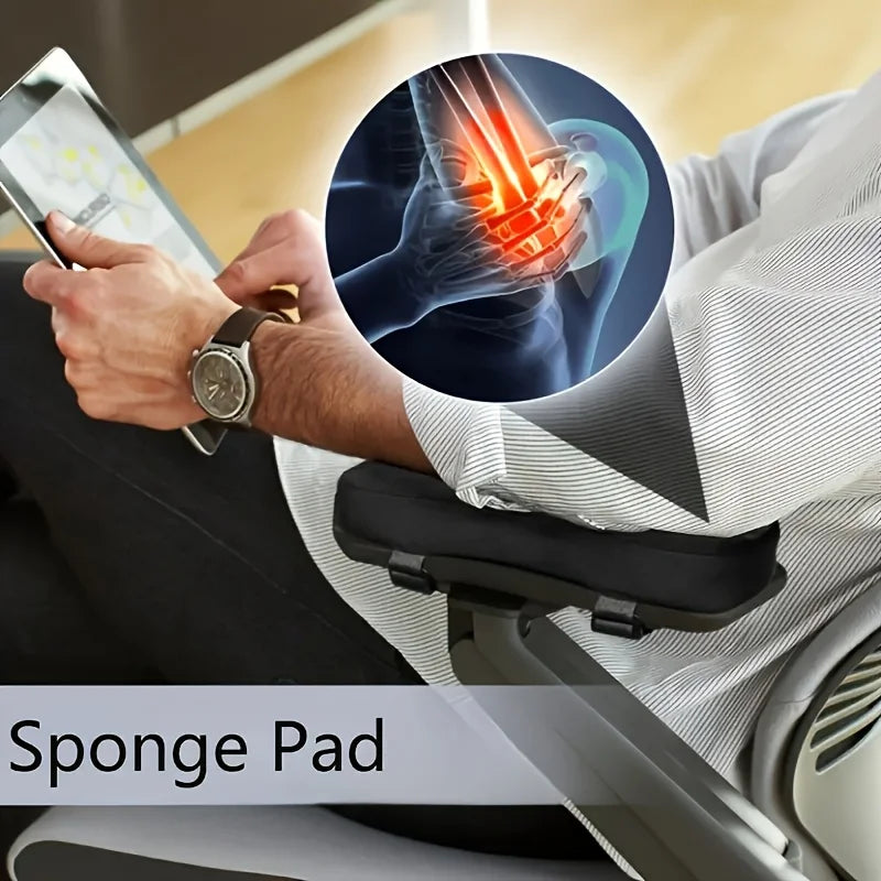 Thick Sponge Armrest Pads Comfortable Covers Office Chairs Soft