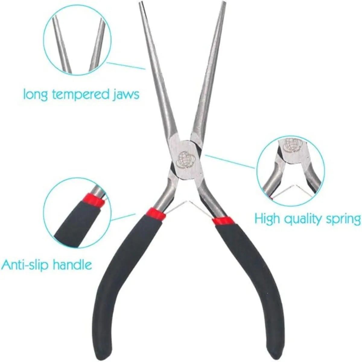 Long Nose Plier Multifunctional Heavy Duty Hand Tool Handmade Jewelry Zpaxo