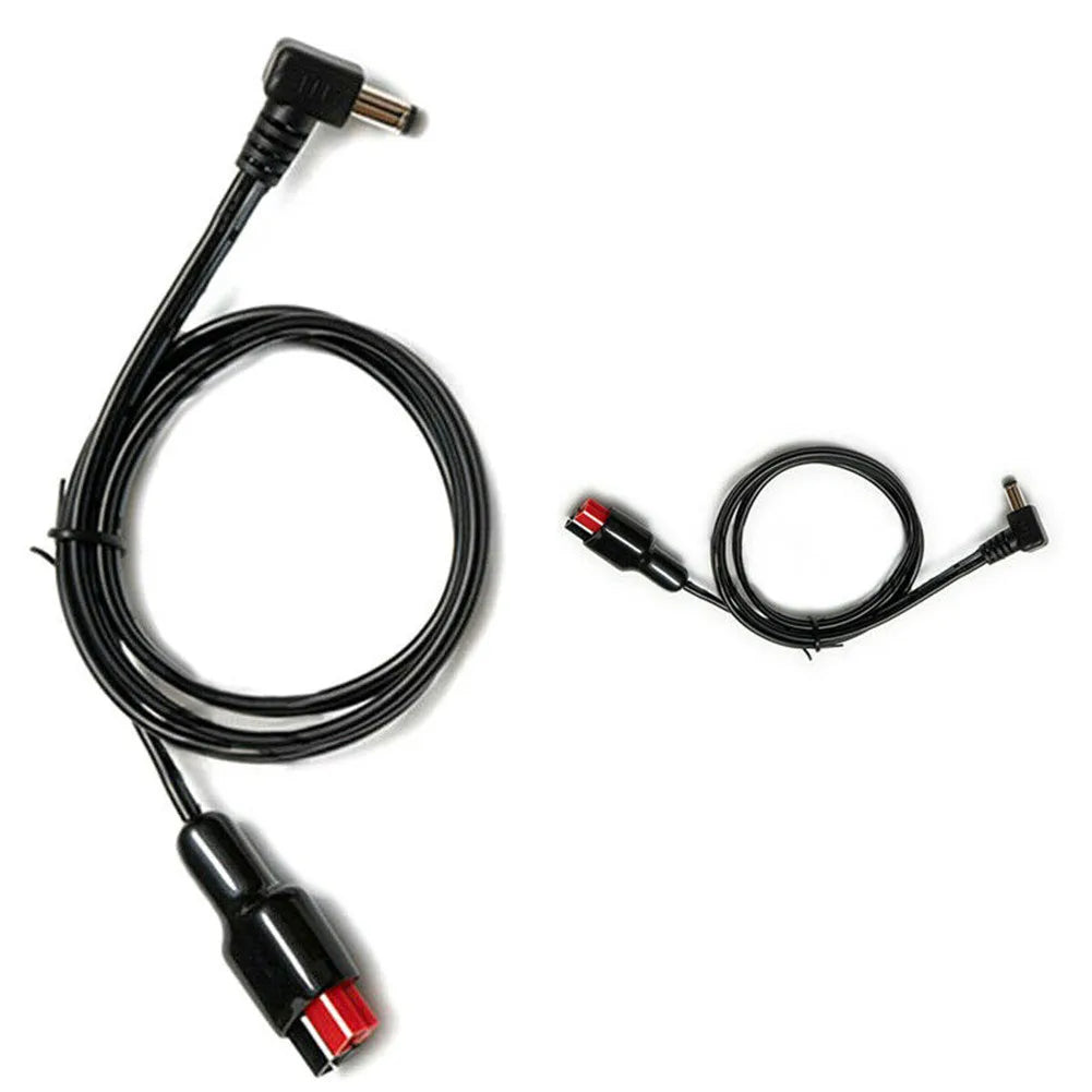 1M Length Pure Copper 18AWG Right Angle DC Power Cable Lead ICOM