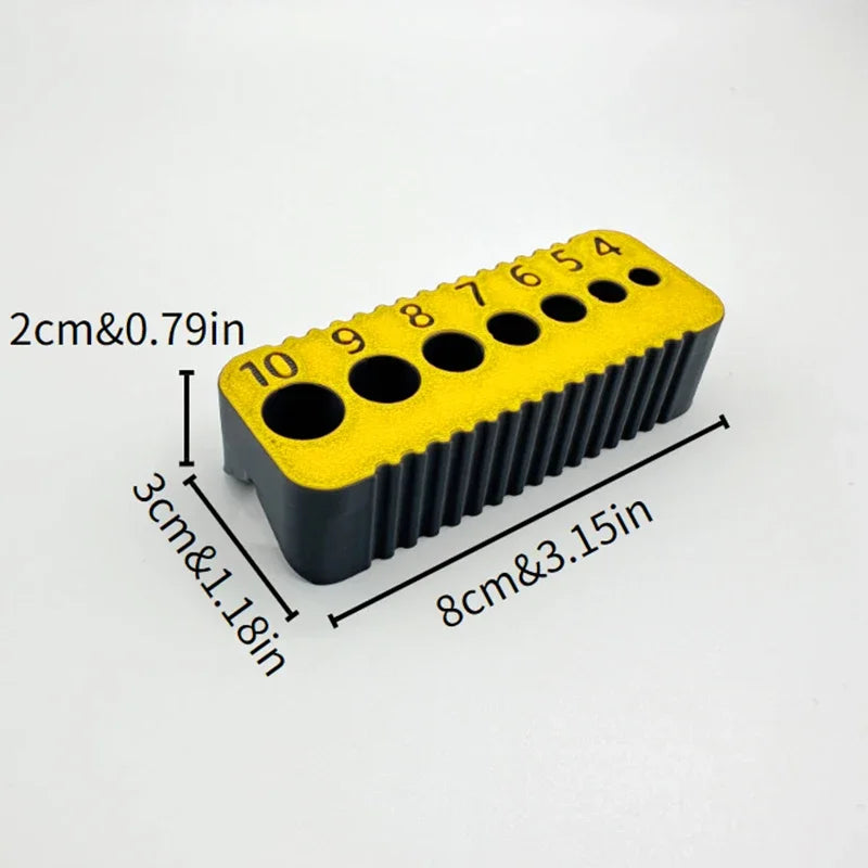 PFULTR 1PC Drill Guide For Straight Holes Multifunctional Precision Accessory DIY Drill Jig Block Joints Tool Zpaxo