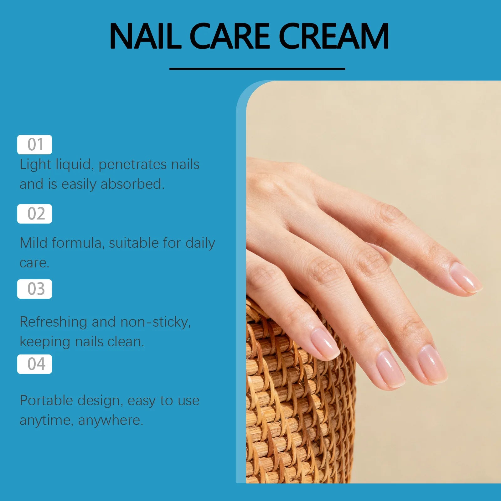 Herbal Nail Strengthening Repair Cream – Tea Tree & Vitamin E Nail Repair Cream Zpaxo