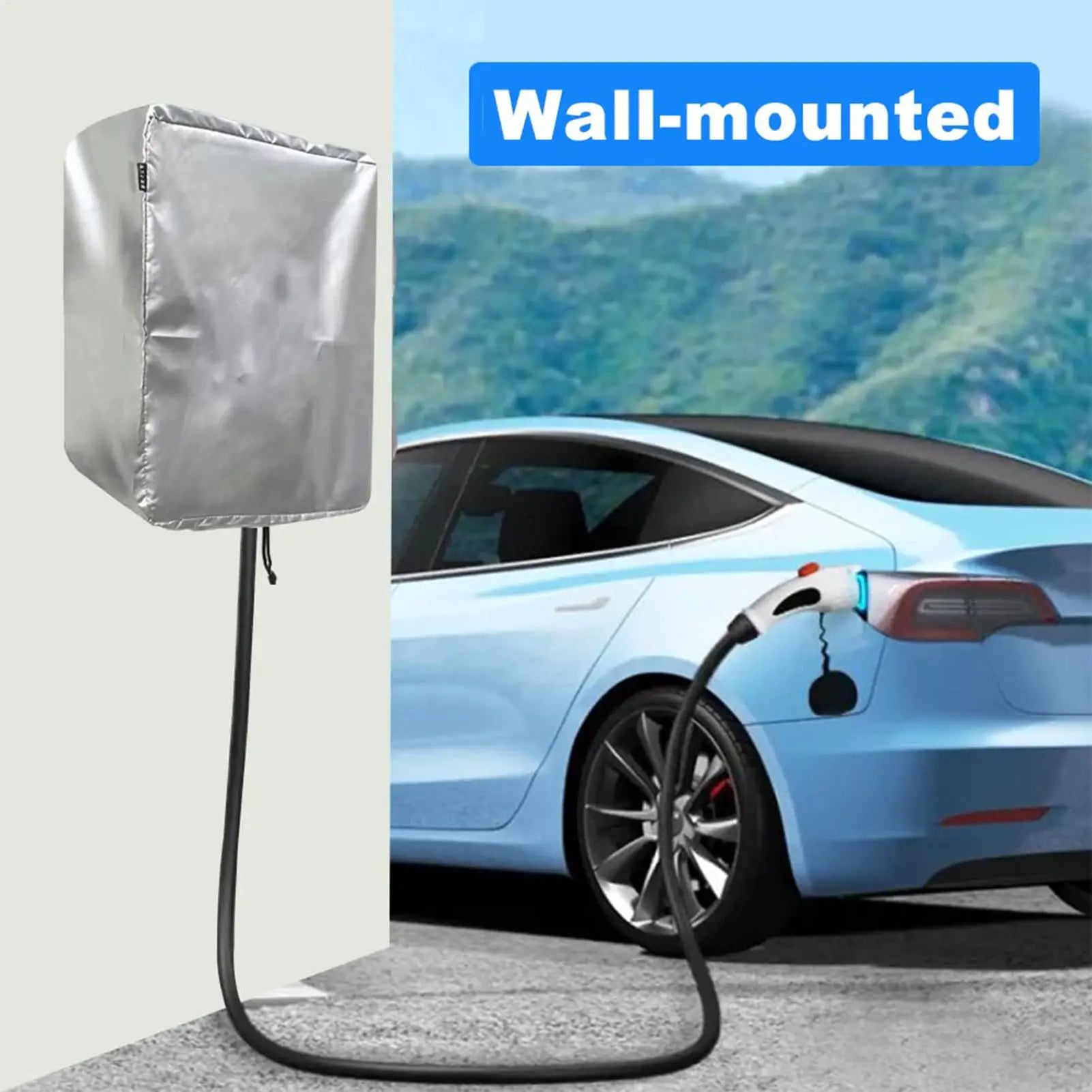 Charger Station Cover Protector Electric Vehicle Rain Waterproof
