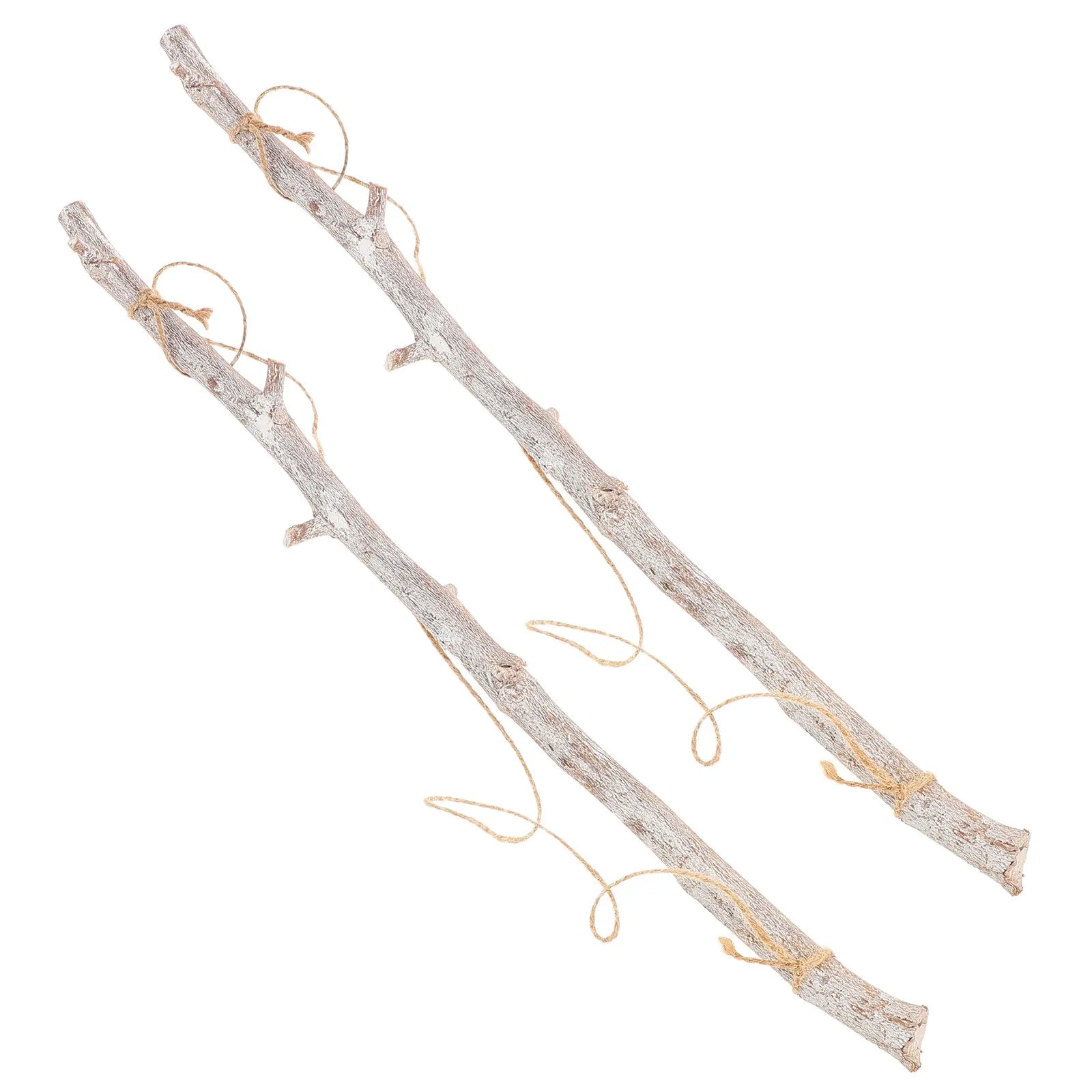 Rustic Farmhouse Wood Rod Wall Hanging Decor Natural Driftwood