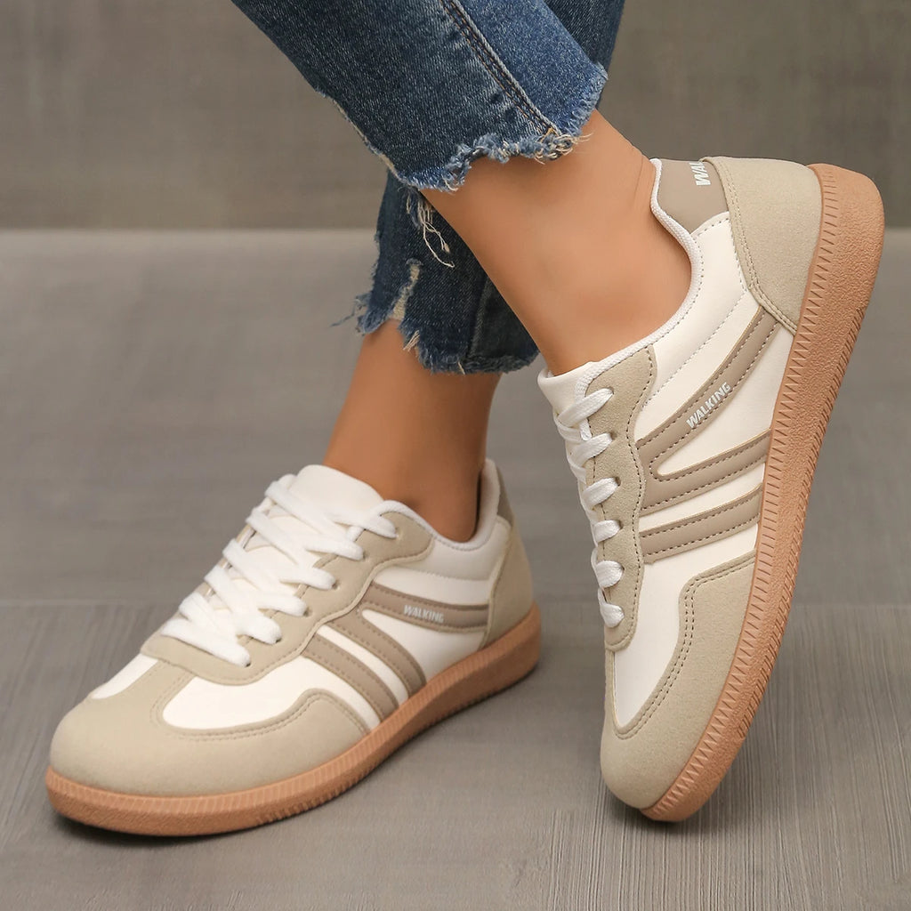 Shoes Women 2026 Spring Autumn Leather Ladies Moral Training