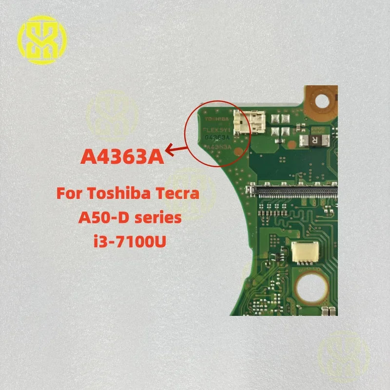 Suitable Toshiba Tecra A50-D Series i3-7100U Motherboard FLEKSY1