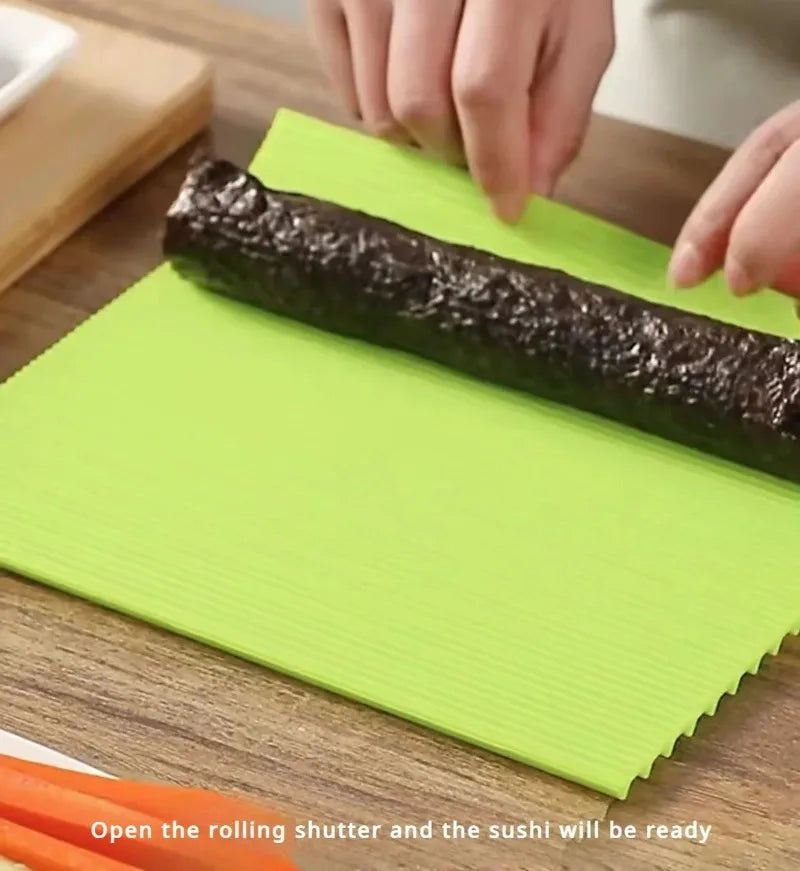 Imitation Bamboo Sushi Rolling Mat Food Grade Silicone Non Stick
