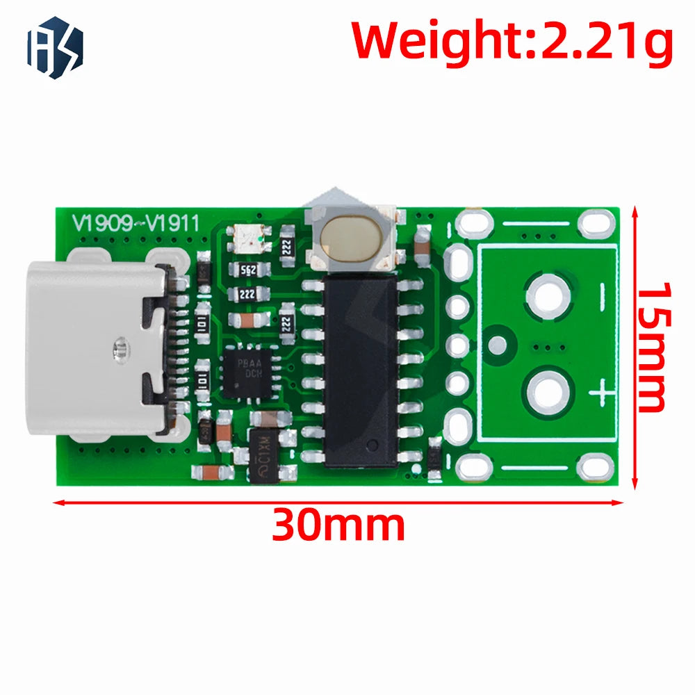 ‌USB-C PD3.0/QC4 Fast Charge Trigger Module – 5-20V Programmable DC Output for Laptop Charging, Power Bank Activation Zpaxo