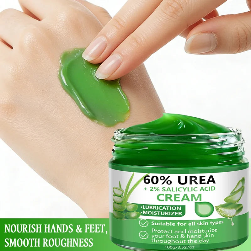 YUITIKUE 60% Urea Cream with Salicylic Acid – Dry Skin Relief Urea Foot Cream Zpaxo