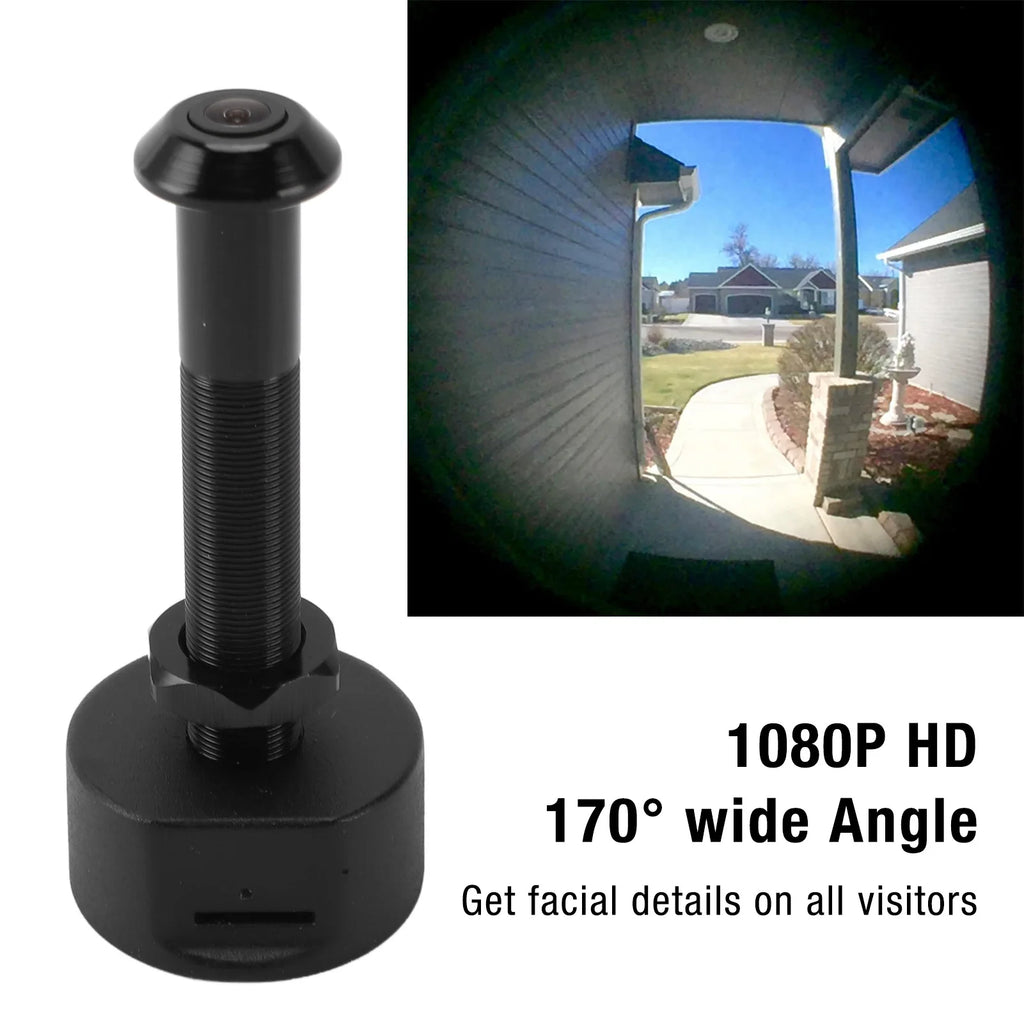Wifi Peephole Camera 1080P HD Mobile Detection 150 Wide Angle Lens