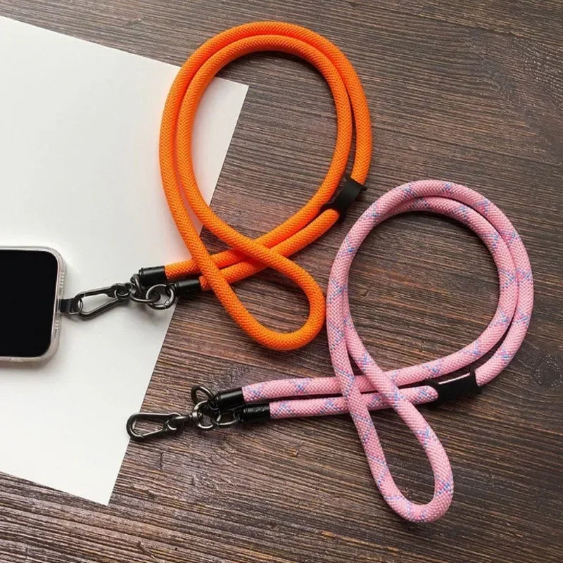 8MMx120CM Bold Long Mobile Phone Lanyard Universal Crossbody Hanging Zpaxo