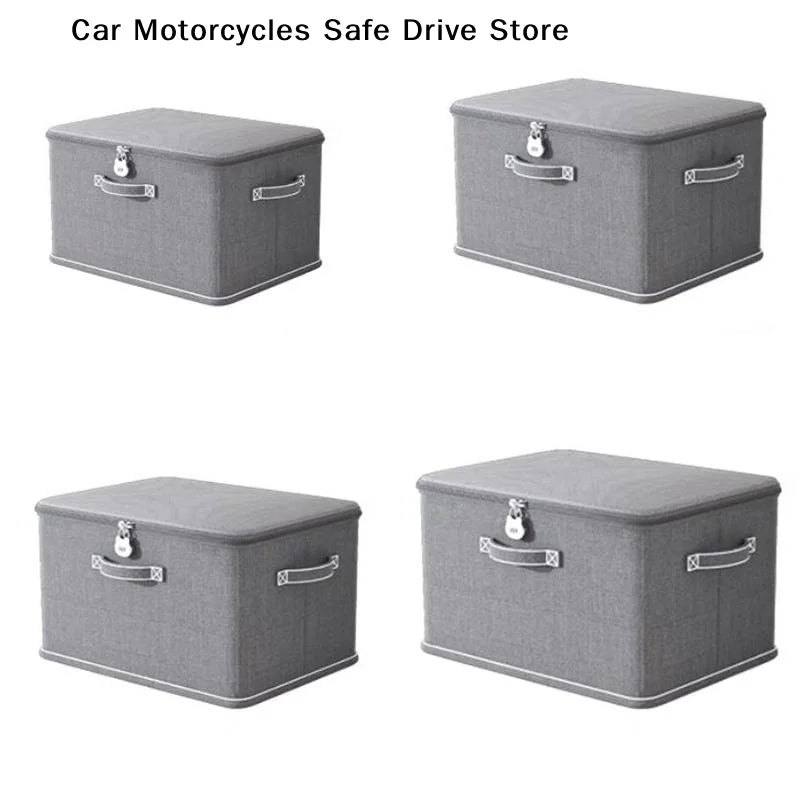 Large Lockable Box Clothes Organizer Password Lock Pants Sweater