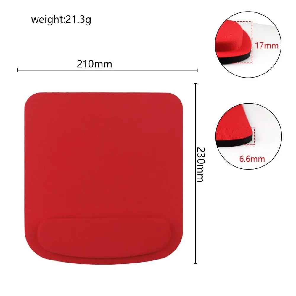 Round EVA Wrist Mouse Pad Computer Support Slow Rebound Memory Foam Zpaxo