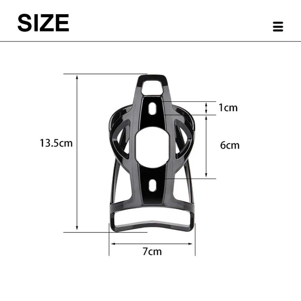 Toptrek Bicycle Bottle Cages MTB Road Bicycle Water Bottle Holder Colorful Lightweight Cycling Bottle Bracket Bicycle Accessory Zpaxo