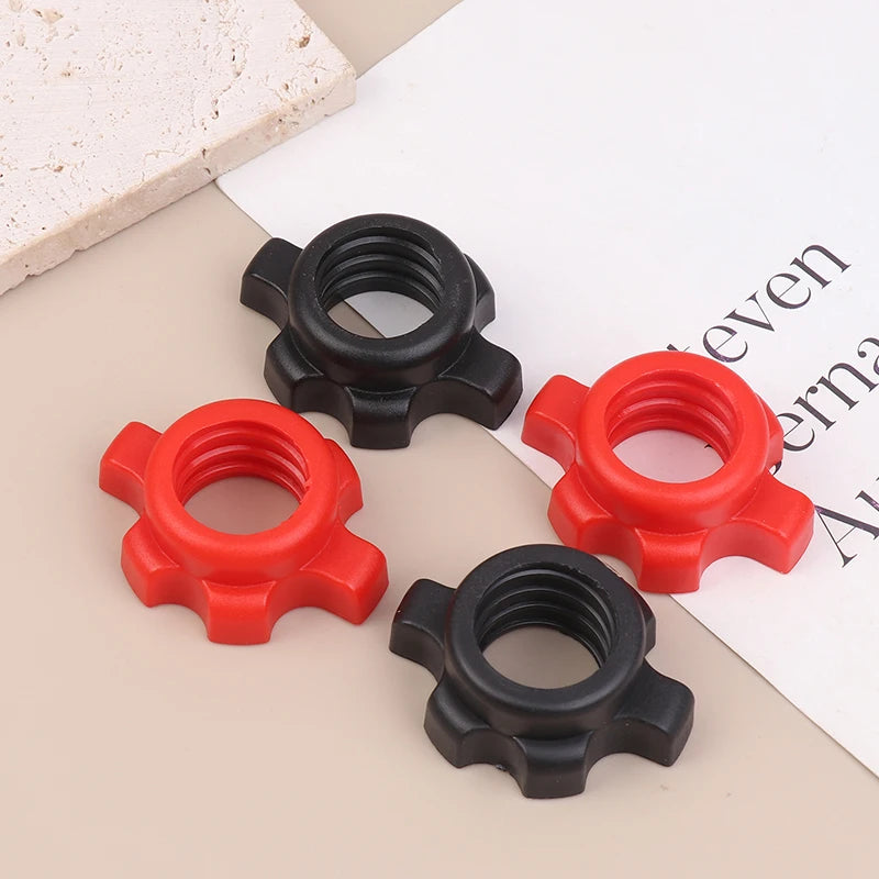 8 Barbell Dumbbell Hexagonal Nut Fixing Accessories Home Gym Fitness Zpaxo